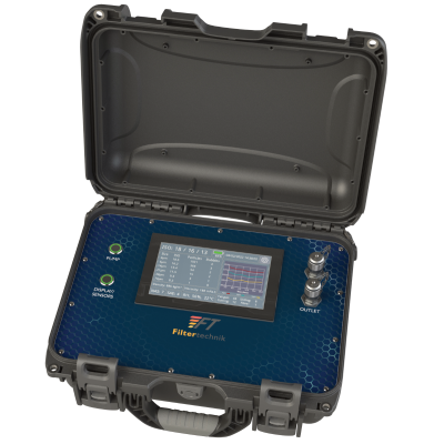 Particle Pal Plus High Viscosity: Particulate, Water RH%, Viscosity and Density